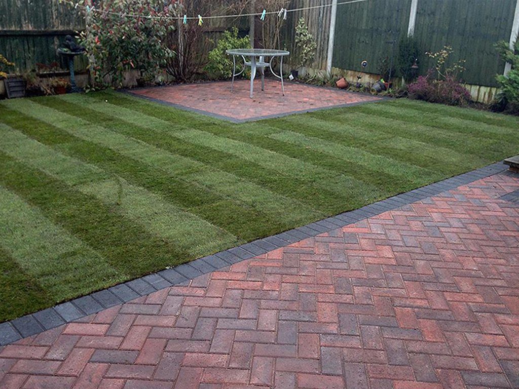 Patio Laid By BM Paving in Leighton Buzzard