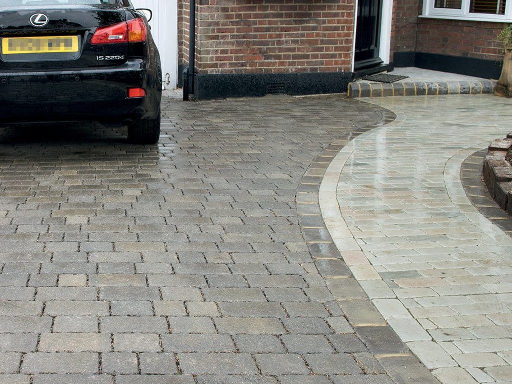 Permeable Paved Driveway Laid By BM Paving in Leighton Buzzard